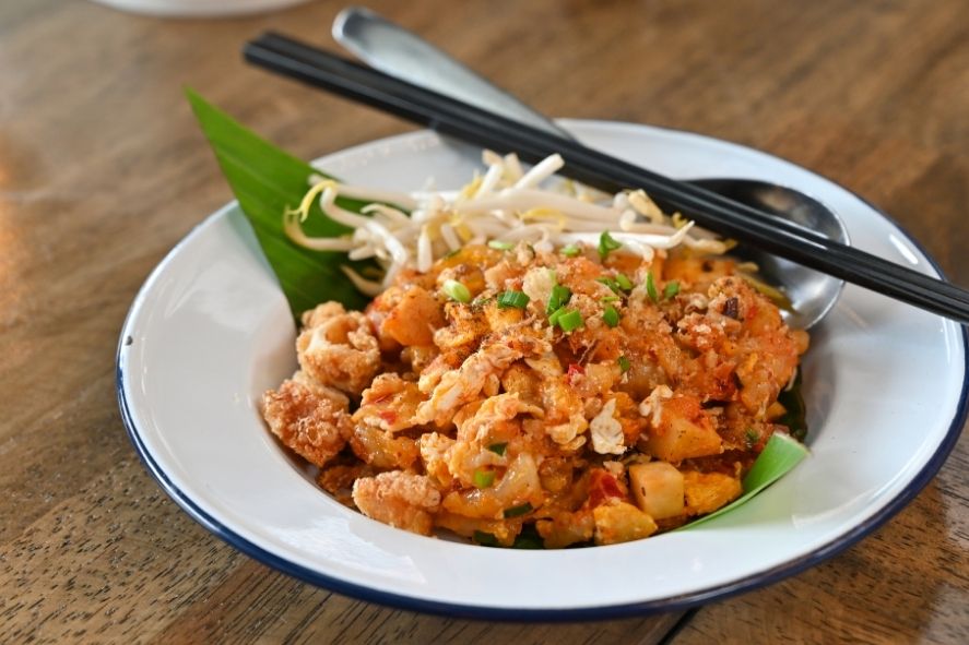 Phuket Thailand Local Food Called Oh Tao
